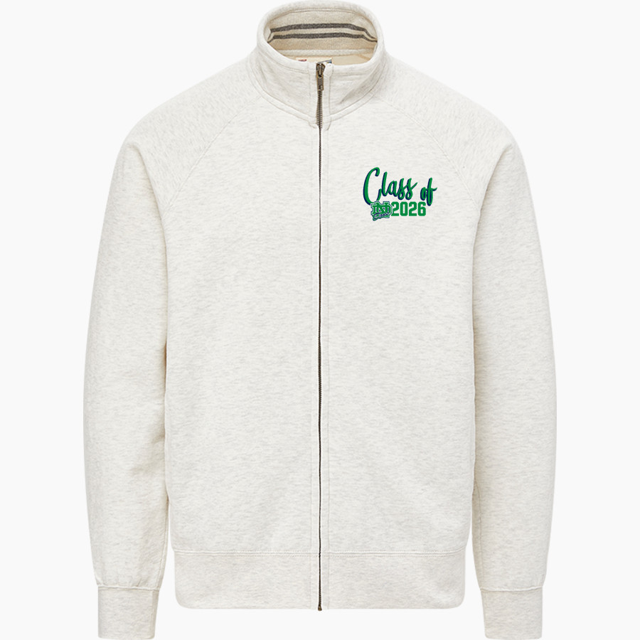 Notre Dame College Prep The Official Online Store <span class="pdp-name-mascot">Notre Dame Dons</span> MV Sport Men's Vintage Fleece Track Jacket