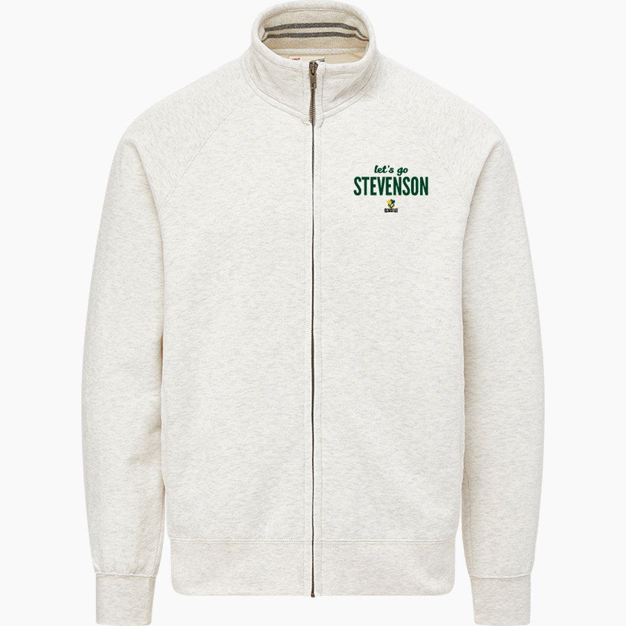 Stevenson Patriots MV Sport Men's Vintage Fleece Track Jacket