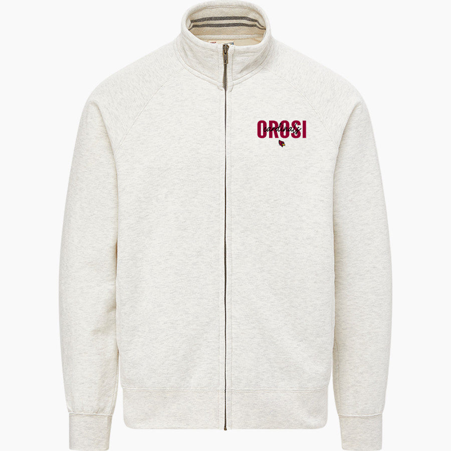 OROSI HIGH SCHOOL CARDINALS <span class="pdp-name-mascot">OROSI CARDINALS</span> MV Sport Men's Vintage Fleece Track Jacket
