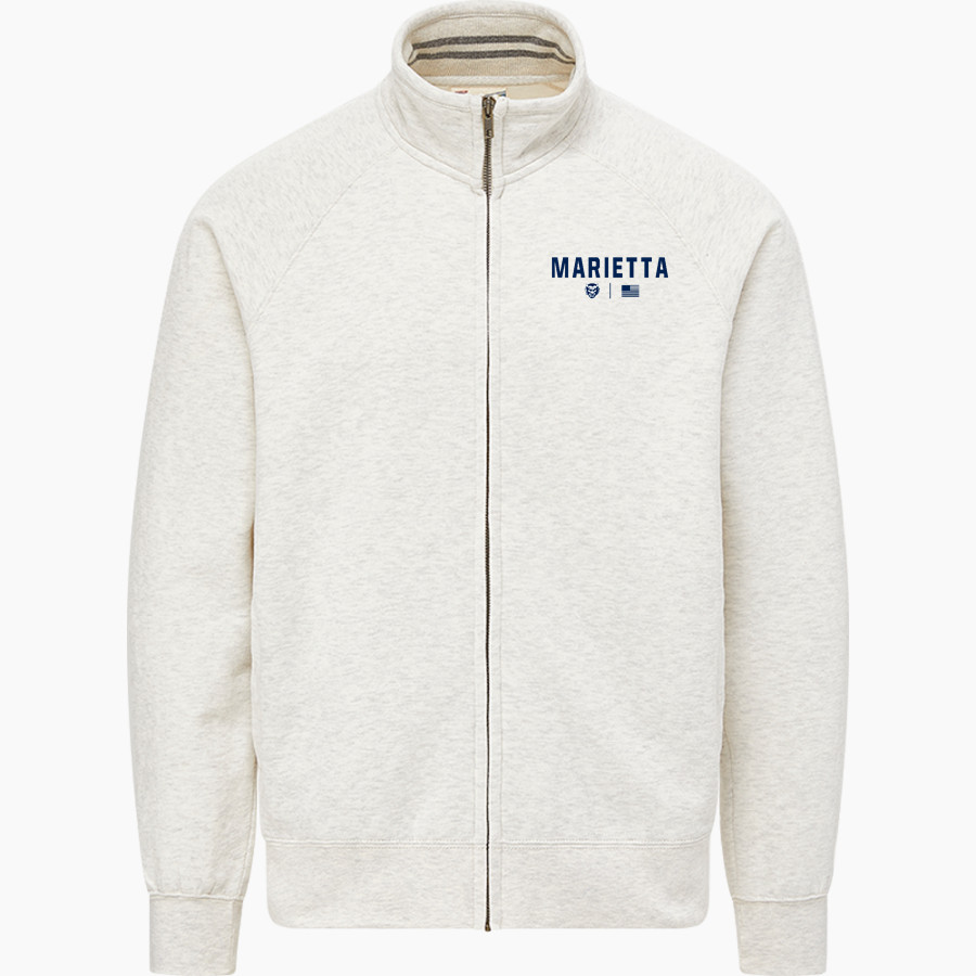 Marietta Blue Devils <span class="pdp-name-mascot">Marietta Blue Devils</span> MV Sport Men's Vintage Fleece Track Jacket