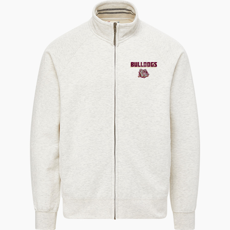 KING'S FORK HIGH SCHOOL BULLDOGS <span class="pdp-name-mascot">KINGS FORK BULLDOGS</span> MV Sport Men's Vintage Fleece Track Jacket