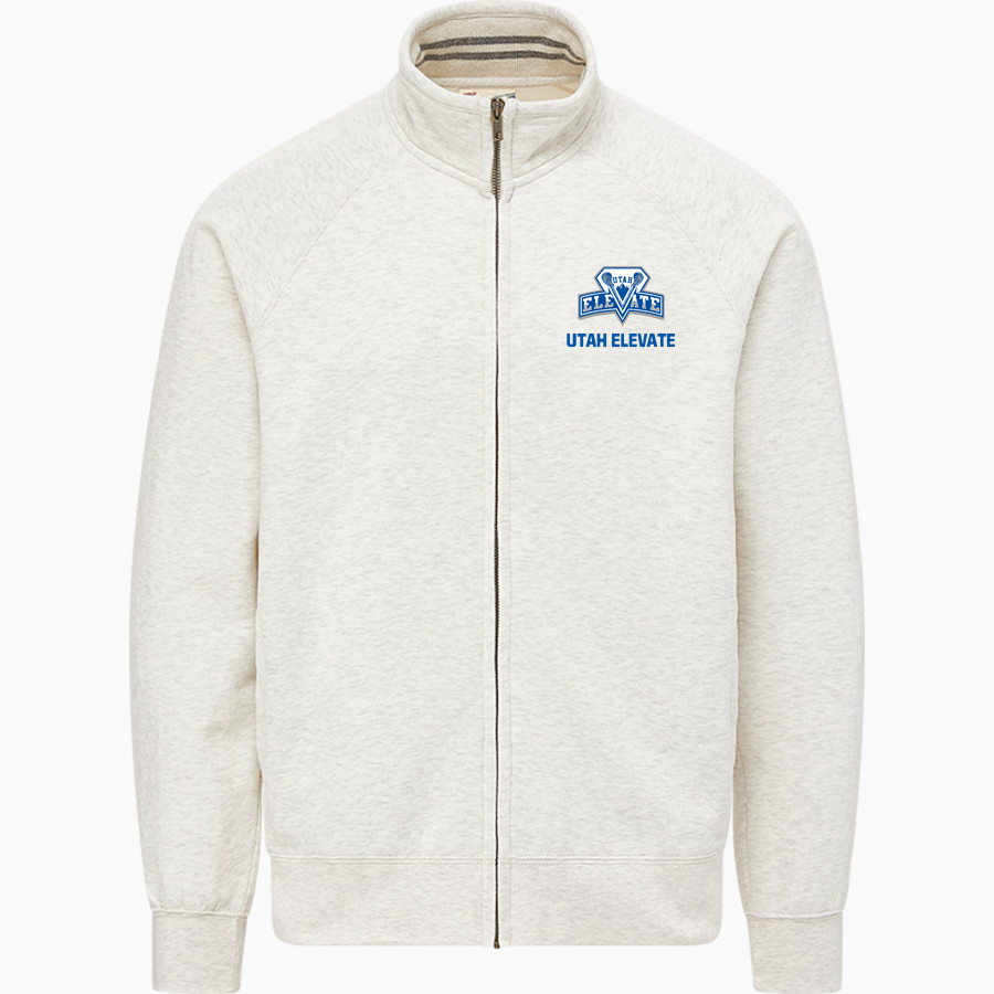 Utah Elevate Lacrosse Elevate <span class="pdp-name-mascot">Utah Elevate Lacrosse</span> MV Sport Men's Vintage Fleece Track Jacket