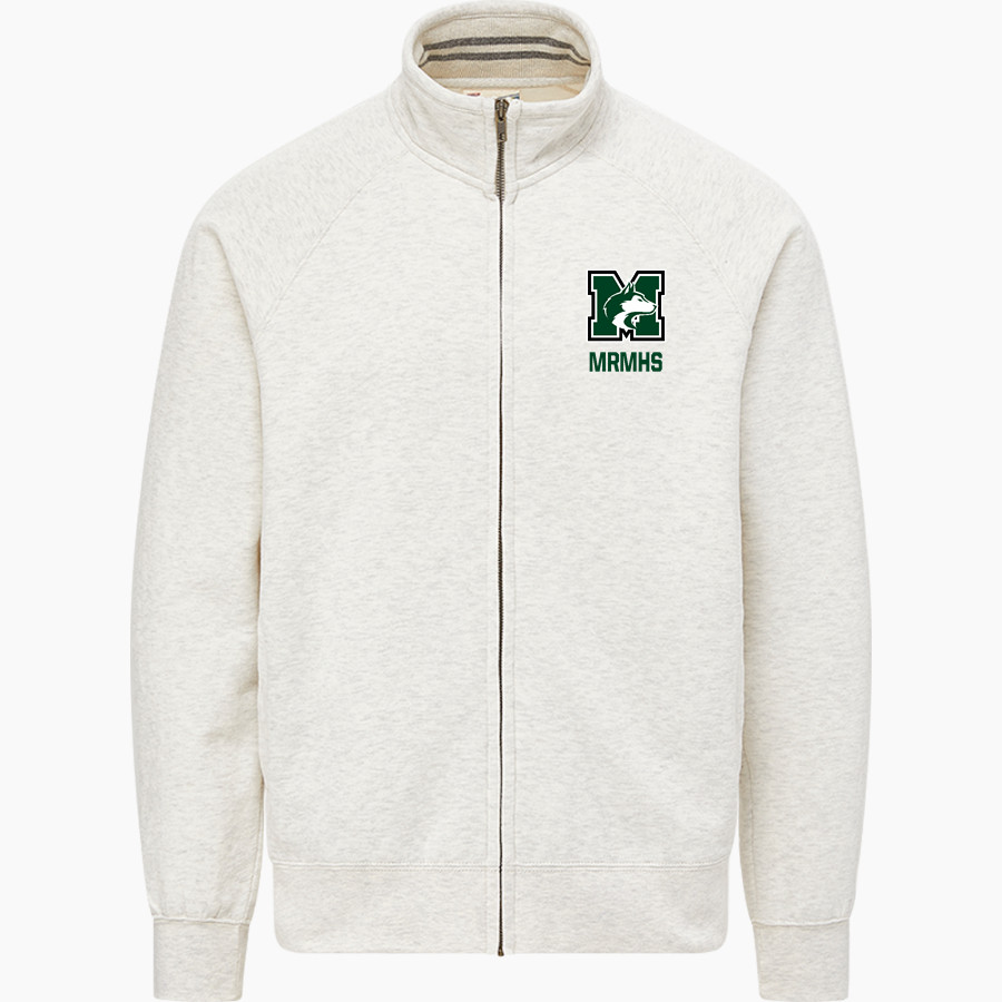 MONADNOCK REGIONAL MIDDLE HIGH SCHOOL HUSKIES <span class="pdp-name-mascot">MONADNOCK REGIONAL HUSKIES</span> MV Sport Men's Vintage Fleece Track Jacket