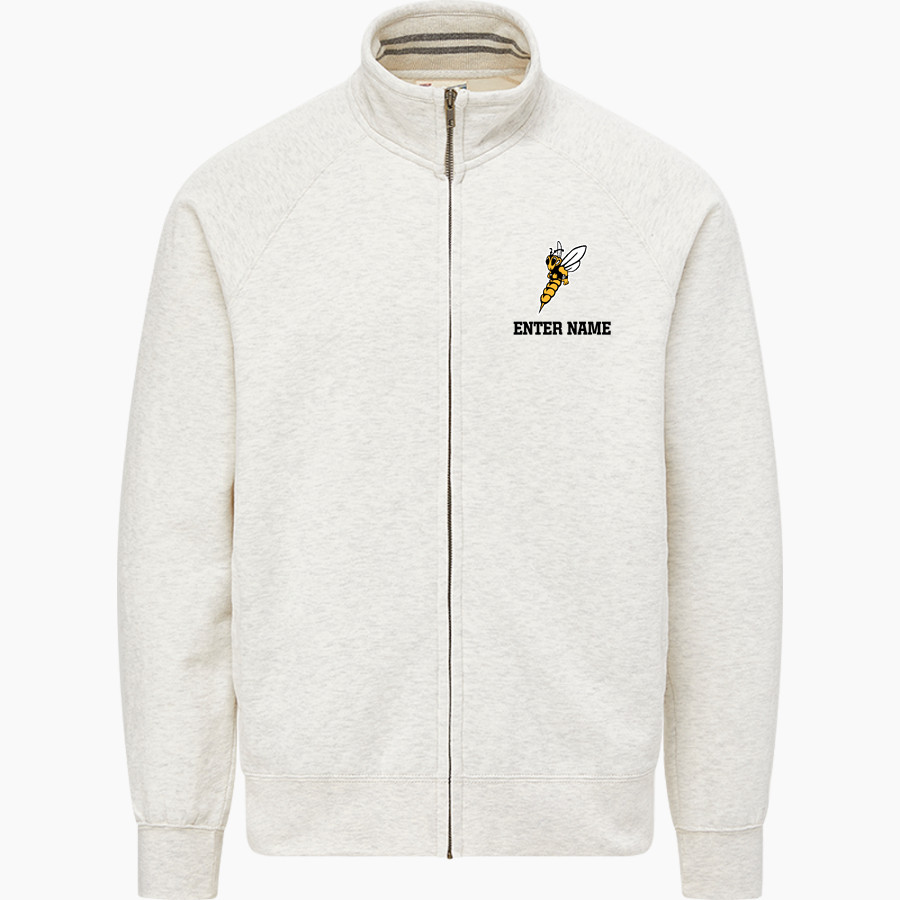 Superior Yellowjackets <span class="pdp-name-mascot">UW Superior Yellowjackets</span> MV Sport Men's Vintage Fleece Track Jacket
