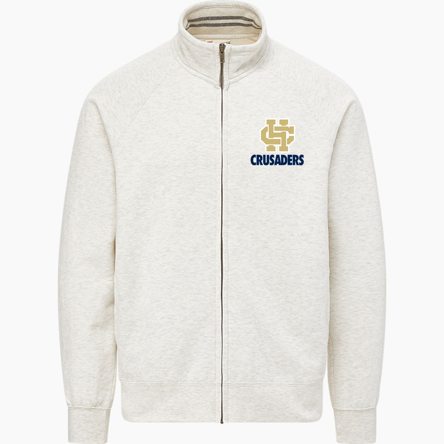 Bishop Heelan Crusaders <span class="pdp-name-mascot">Bishop HC</span> MV Sport Men's Vintage Fleece Track Jacket