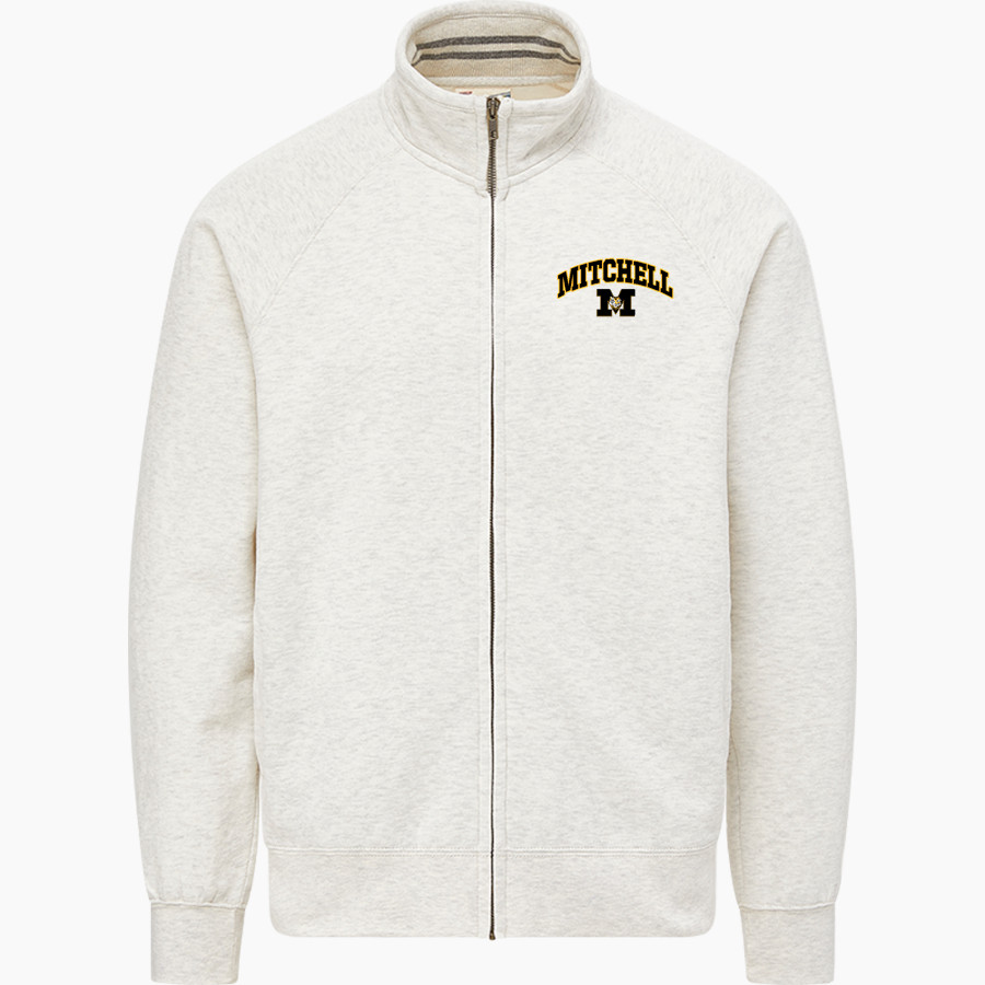 MITCHELL HIGH SCHOOL TIGERS <span class="pdp-name-mascot">MITCHELL TIGERS</span> MV Sport Men's Vintage Fleece Track Jacket