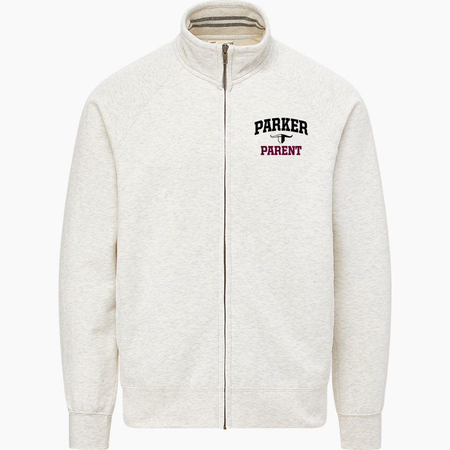 PARKER SCHOOL BULLS <span class="pdp-name-mascot">PARKER BULLS</span> MV Sport Men's Vintage Fleece Track Jacket