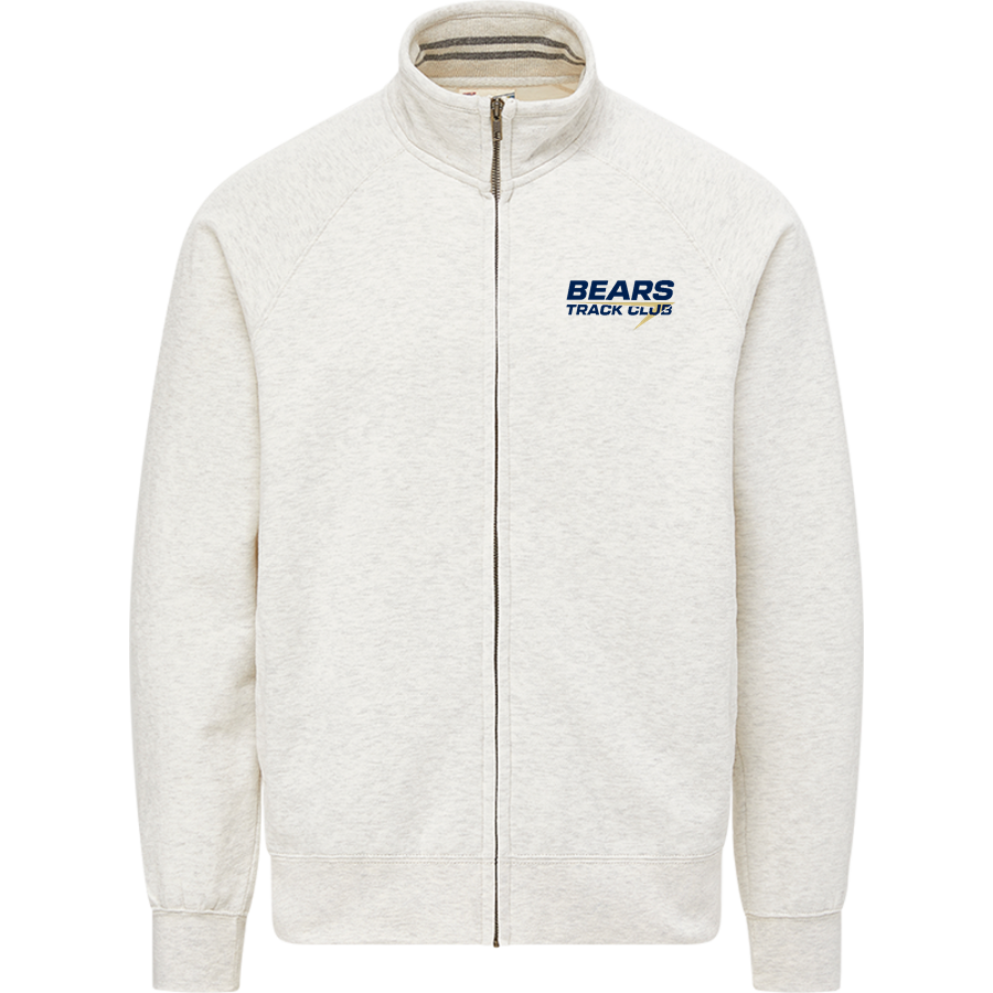 Bears Track Club Bears <span class="pdp-name-mascot">Bears Track Club</span> MV Sport Men's Vintage Fleece Track Jacket