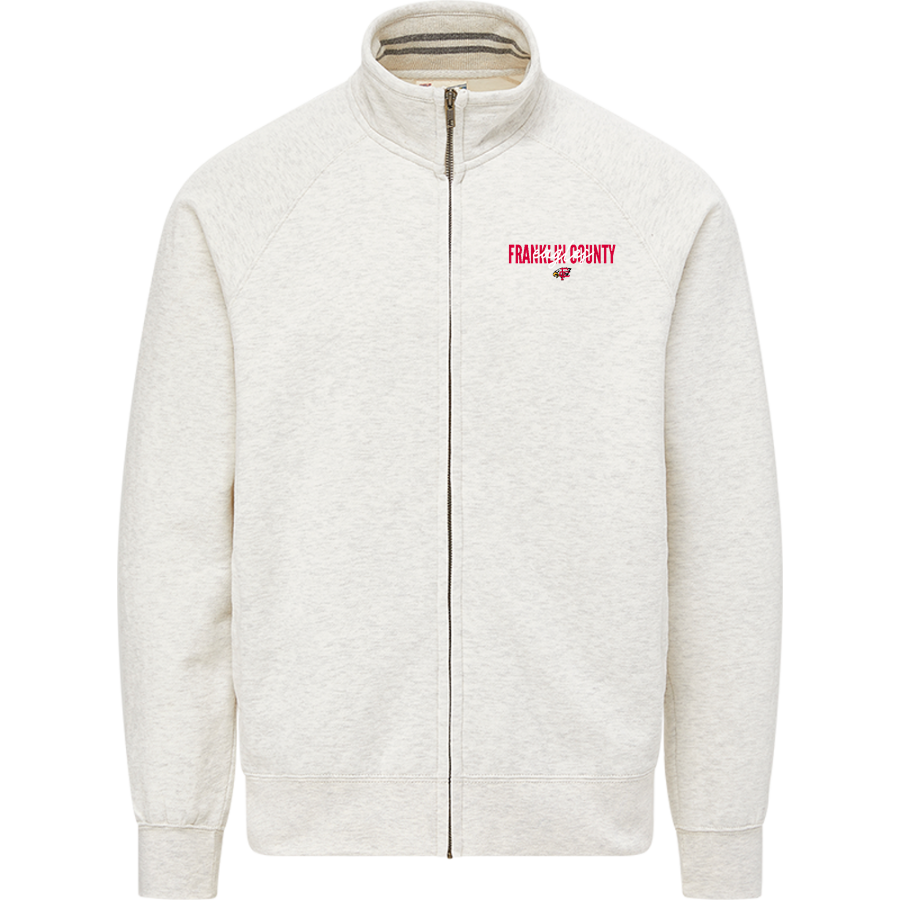 FRANKLIN COUNTY HIGH SCHOOL EAGLES <span class="pdp-name-mascot">FRANKLIN COUNTY EAGLES</span> MV Sport Men's Vintage Fleece Track Jacket