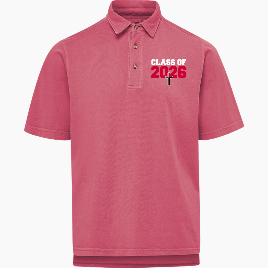 Manitowoc Lutheran Lancers <span class="pdp-name-mascot">Manitowoc Lutheran High School Lancers</span> MV Sport Men's Coastal Color Polo