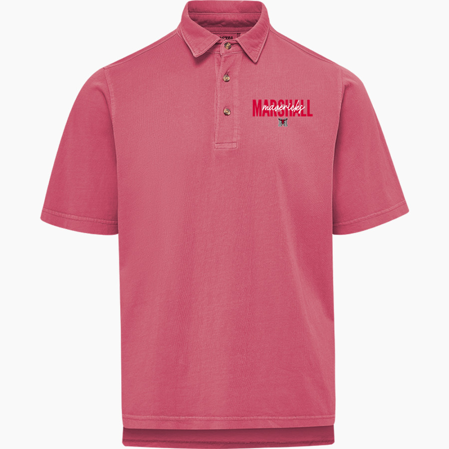Marshall Mavericks MV Sport Men's Coastal Color Polo