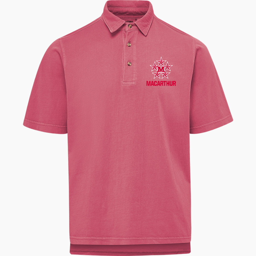 MACARTHUR HIGH SCHOOL GENERALS <span class="pdp-name-mascot">MACARTHUR GENERALS</span> MV Sport Men's Coastal Color Polo