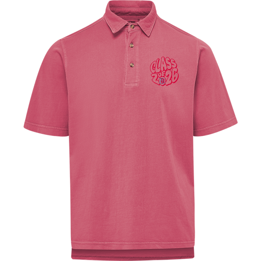 Doral Academy Cardinals <span class="pdp-name-mascot">Doral Academy of North Carolina Cardinals</span> MV Sport Men's Coastal Color Polo