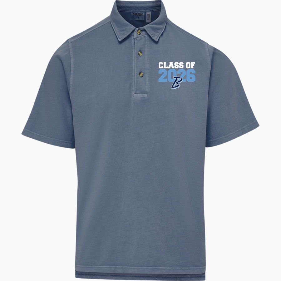 BARTLESVILLE HIGH SCHOOL BRUINS <span class="pdp-name-mascot">BARTLESVILLE BRUINS</span> MV Sport Men's Coastal Color Polo