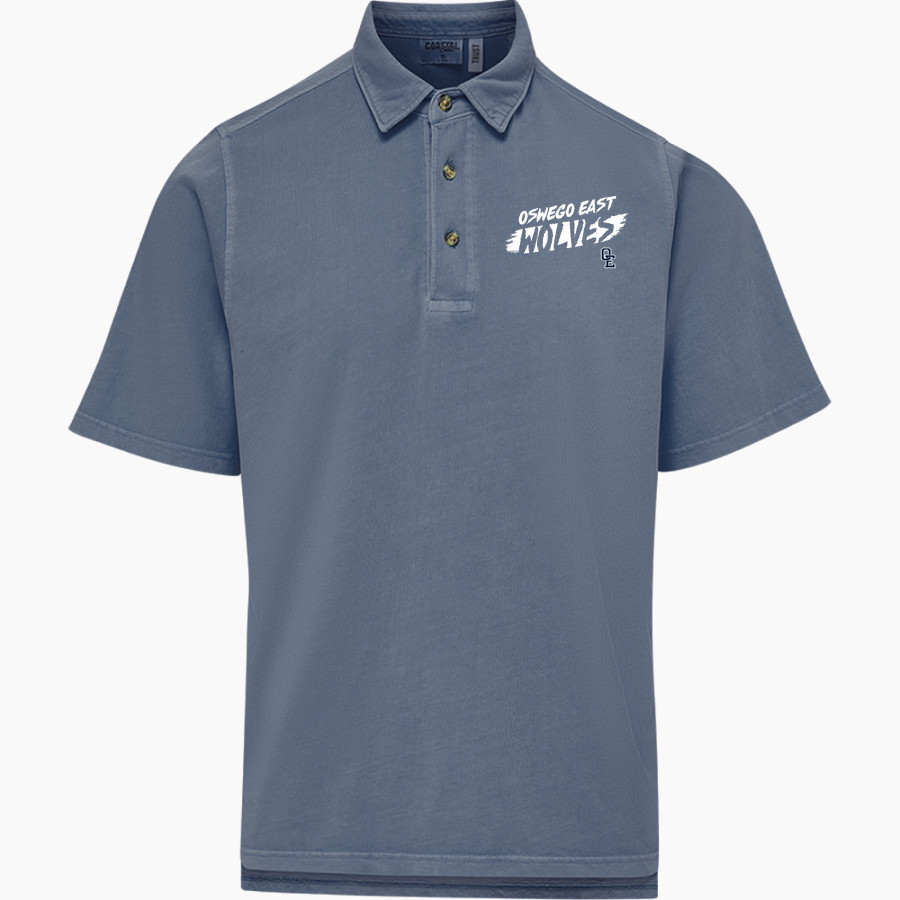Oswego East Wolves MV Sport Men's Coastal Color Polo