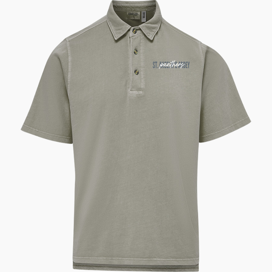 St. Anselm's Abbey Panthers <span class="pdp-name-mascot">Saint Anselm's Abbey Panthers</span> MV Sport Men's Coastal Color Polo