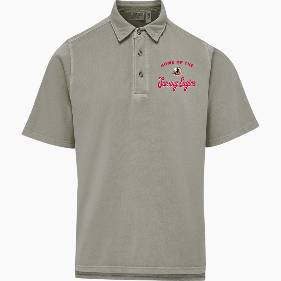 Hannahville Soaring Eagles <span class="pdp-name-mascot">Hannahville Indian School Eagles</span> MV Sport Men's Coastal Color Polo