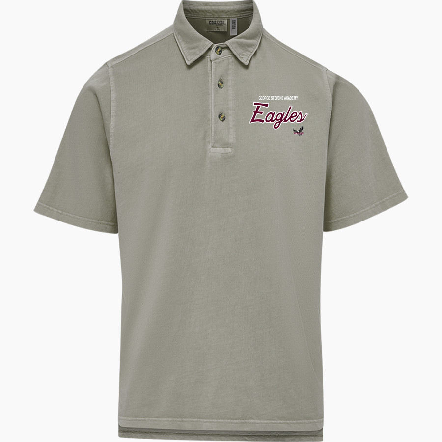 GEORGE STEVENS ACADEMY EAGLES <span class="pdp-name-mascot">GEORGE STEVENS ACADEMY EAGLES</span> MV Sport Men's Coastal Color Polo