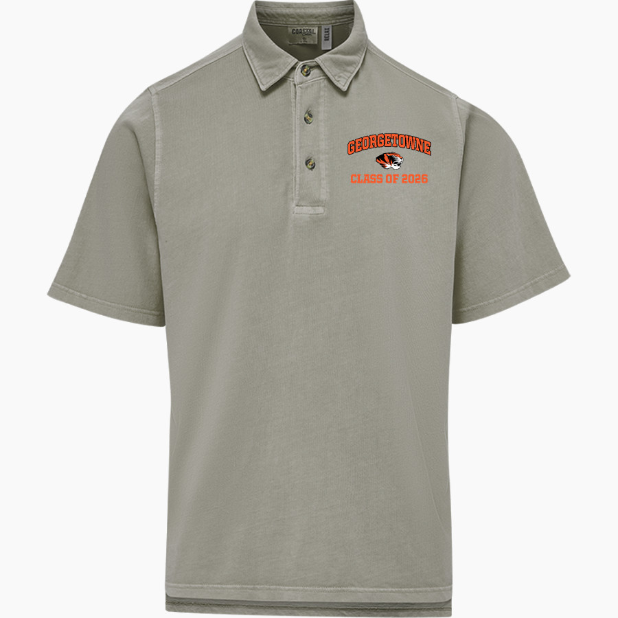Georgetowne Tigers <span class="pdp-name-mascot">Georgetowne Tigers</span> MV Sport Men's Coastal Color Polo