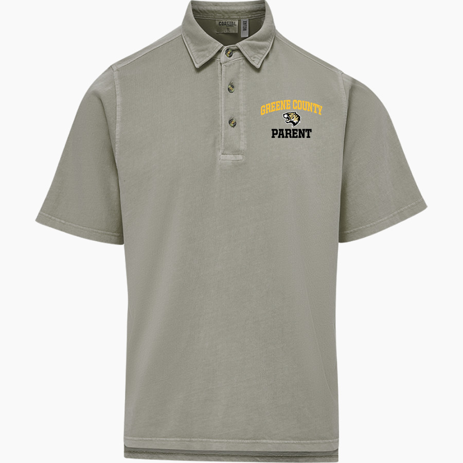 GREENE COUNTY HIGH SCHOOL TIGERS <span class="pdp-name-mascot">GREENE COUNTY TIGERS</span> MV Sport Men's Coastal Color Polo