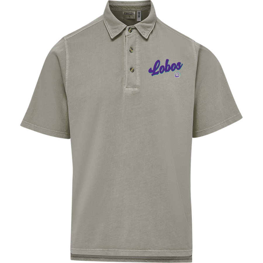 Lawrence 3-8 Lobos <span class="pdp-name-mascot">Lawrence 3-8 School Lobos</span> MV Sport Men's Coastal Color Polo