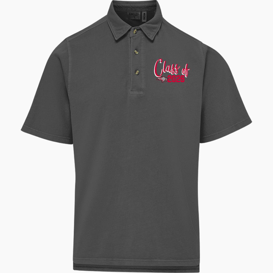 Cardinal Stritch Wolves <span class="pdp-name-mascot">Cardinal Stritch Wolves</span> MV Sport Men's Coastal Color Polo