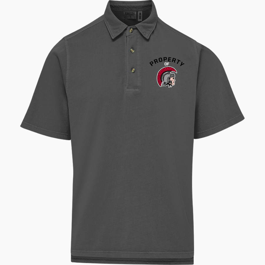 SOMERSET HIGH SCHOOL SPARTANS <span class="pdp-name-mascot">SOMERSET SPARTANS</span> MV Sport Men's Coastal Color Polo