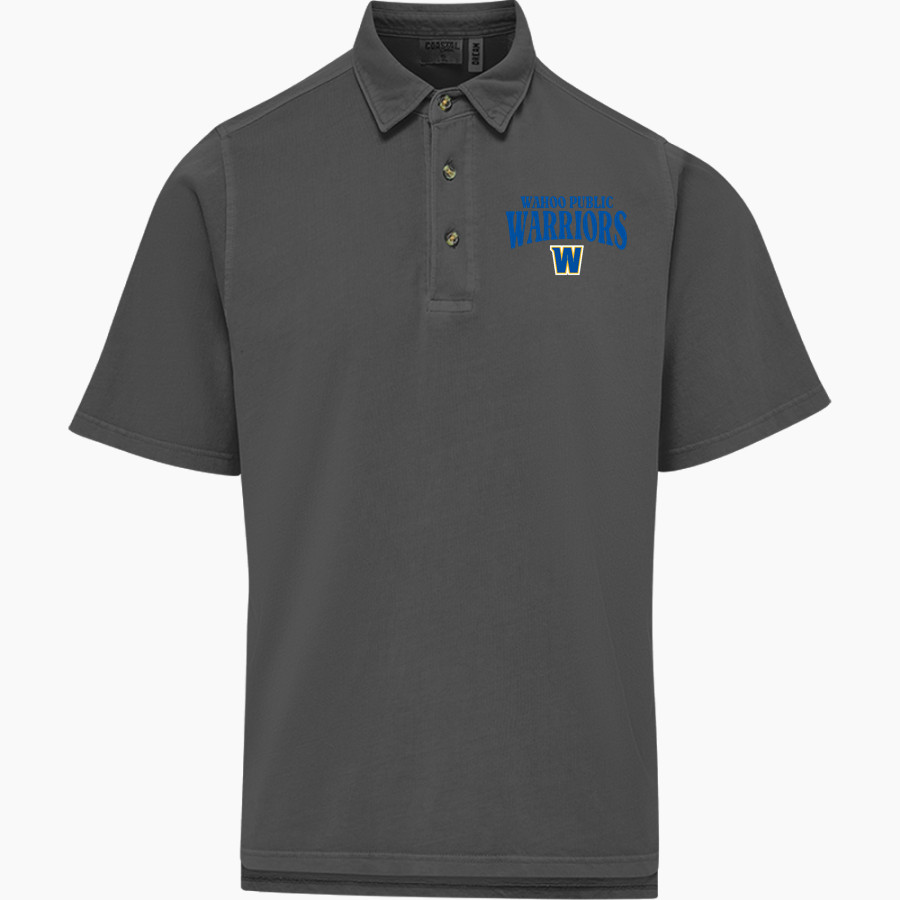 WAHOO PUBLIC HIGH SCHOOL WARRIORS <span class="pdp-name-mascot">WAHOO PUBLIC WARRIORS</span> MV Sport Men's Coastal Color Polo