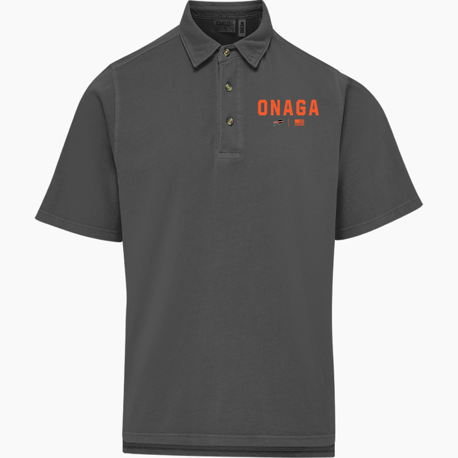 ONAGA HIGH SCHOOL BUFFALOES <span class="pdp-name-mascot">ONAGA BUFFALOES</span> MV Sport Men's Coastal Color Polo