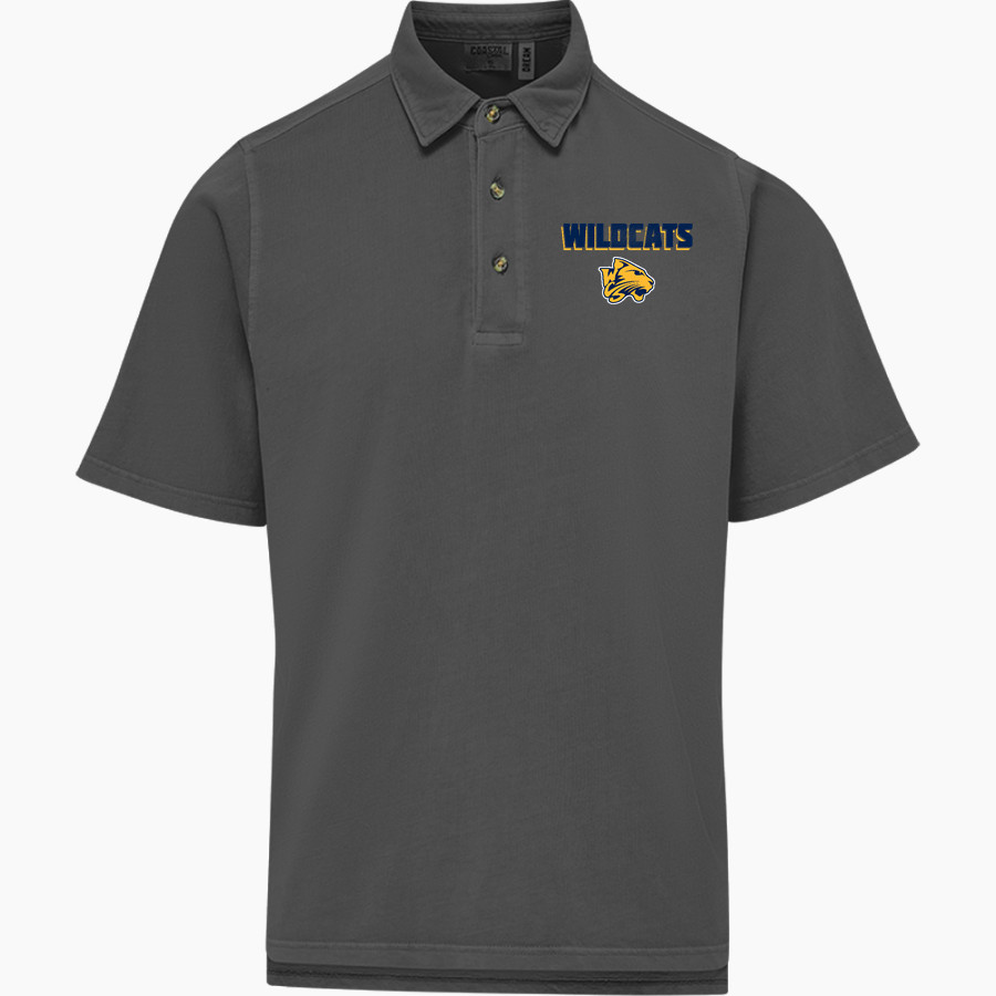 Westbury Christian Wildcats <span class="pdp-name-mascot">Westbury Christian Wildcats</span> MV Sport Men's Coastal Color Polo