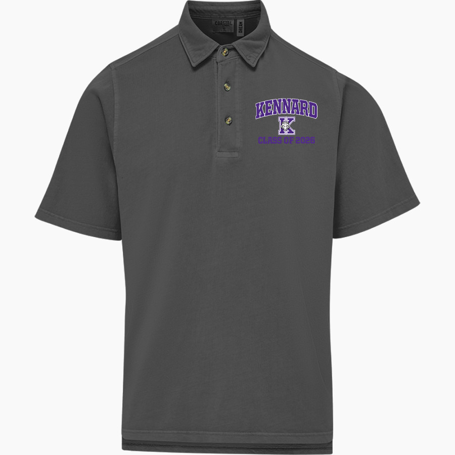 KENNARD HIGH SCHOOL TIGERS <span class="pdp-name-mascot">KENNARD TIGERS</span> MV Sport Men's Coastal Color Polo