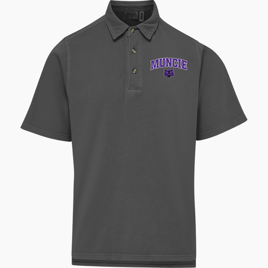 MUNCIE CENTRAL HIGH SCHOOL BEARCATS <span class="pdp-name-mascot">MUNCIE BEARCATS</span> MV Sport Men's Coastal Color Polo