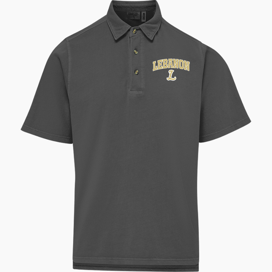 Lebanon Tigers MV Sport Men's Coastal Color Polo