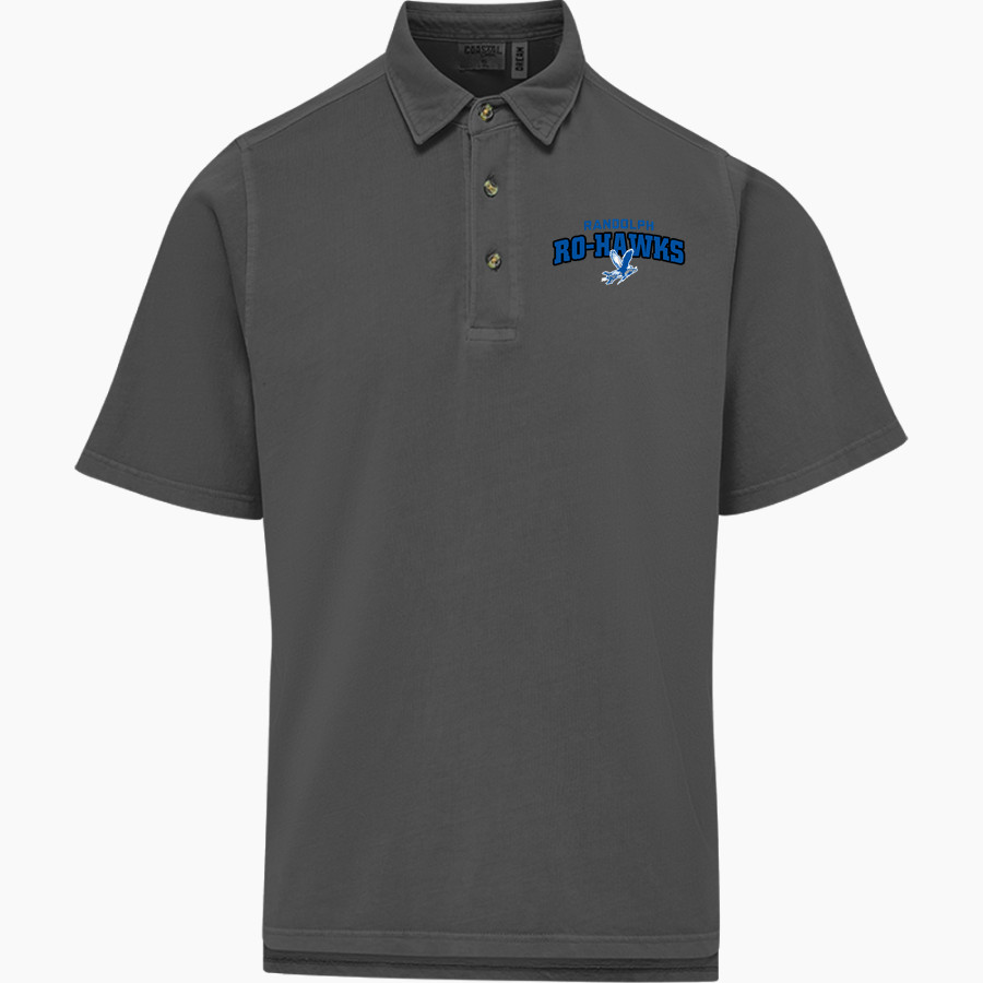 RANDOLPH HIGH SCHOOL RO-HAWKS <span class="pdp-name-mascot">RANDOLPH RO-HAWKS</span> MV Sport Men's Coastal Color Polo