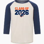 Jubilee San Antonio Lions <span class="pdp-name-mascot">Jubilee San Antonio Lions</span> MV Sport Men's 3/4 Sleeve Mickey Baseball Tee Front Thumbnail