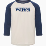 Cape Eleuthera Island Athletics <span class="pdp-name-mascot">Cape Eleuthera Island Athletics</span> MV Sport Men's 3/4 Sleeve Mickey Baseball Tee Front Thumbnail