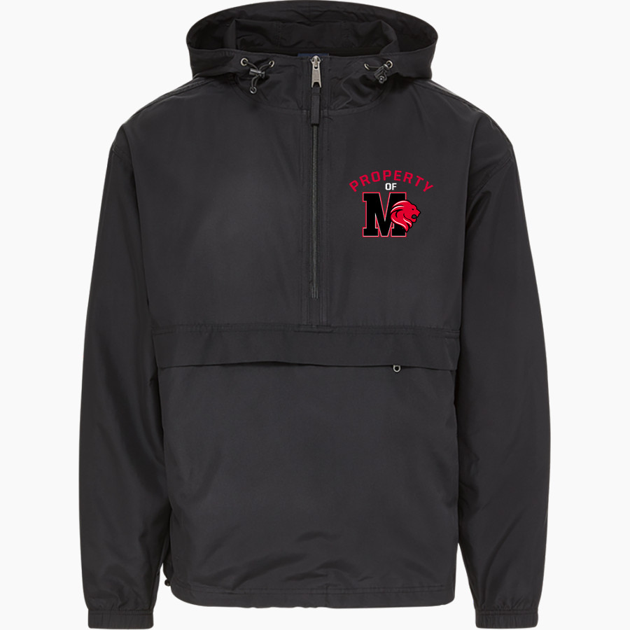 Monroe Lions Cheerleading Lions <span class="pdp-name-mascot">Monroe Lions Cheerleading</span> MV Sport Men's Pioneer Packable Windbreaker