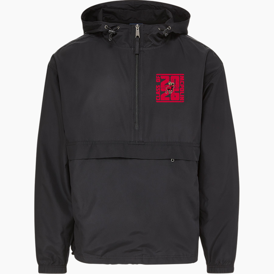 McPolin Moose <span class="pdp-name-mascot">McPolin Elementary School Moose</span> MV Sport Men's Pioneer Packable Windbreaker