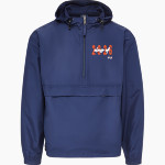 Glenn Grizzlies <span class="pdp-name-mascot">Tom Glenn Grizzlies</span> MV Sport Men's Pioneer Packable Windbreaker Front Thumbnail