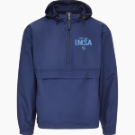 ILLINOIS MATH & SCIENCE ACADEMY TITANS MV Sport Men's Pioneer Packable Windbreaker Front Thumbnail