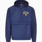 Morris Jeff Pelicans MV Sport Men's Pioneer Packable Windbreaker Front Thumbnail