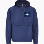 Warren Wilson Owls MV Sport Men's Pioneer Packable Windbreaker Front Thumbnail