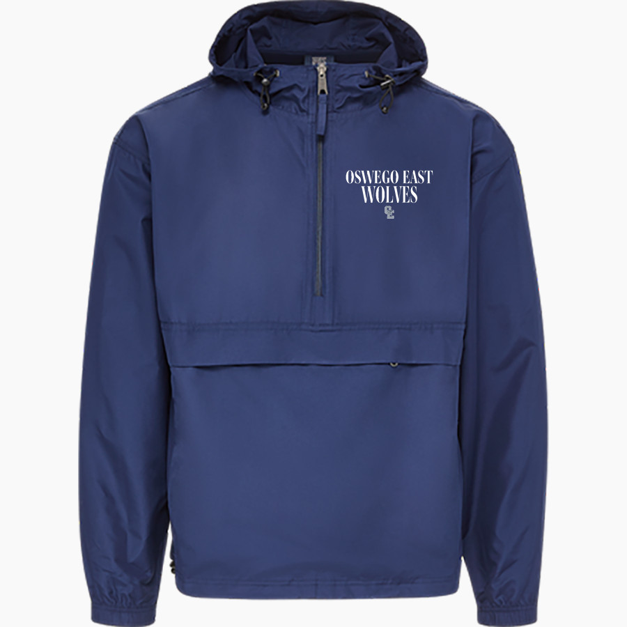Oswego East Wolves <span class="pdp-name-mascot">Oswego East Wolves</span> MV Sport Men's Pioneer Packable Windbreaker