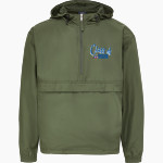 WOLVERINE-HOOSIER ATHLETIC CONFERENCE MV Sport Men's Pioneer Packable Windbreaker Front Thumbnail