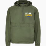 Southern Collegiate Athletic Conference MV Sport Men's Pioneer Packable Windbreaker Front Thumbnail