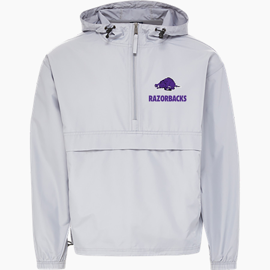 WALHALLA HIGH SCHOOL RAZORBACKS <span class="pdp-name-mascot">WALHALLA RAZORBACKS</span> MV Sport Men's Pioneer Packable Windbreaker