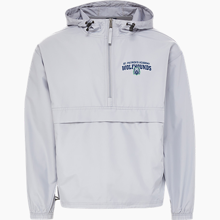 St. Patrick's Academy Wolfhounds <span class="pdp-name-mascot">Great Falls Central Catholic H S Mustangs</span> MV Sport Men's Pioneer Packable Windbreaker