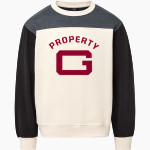 Guilford College Quakers <span class="pdp-name-mascot">GUILFORD COLLEGE Quakers</span> MV Sport Unisex Colorblock Crew Front Thumbnail