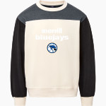 Merrill Bluejays <span class="pdp-name-mascot">Merrill Bluejays</span> MV Sport Unisex Colorblock Crewneck Front Thumbnail