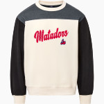 BOLSA GRANDE HIGH SCHOOL MATADORS <span class="pdp-name-mascot">BOLSA GRANDE MATADORS</span> MV Sport Unisex Colorblock Crew Front Thumbnail